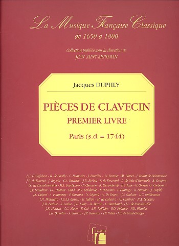 Pièces de clavecin vol.1 Faksimile  Paris 1756  