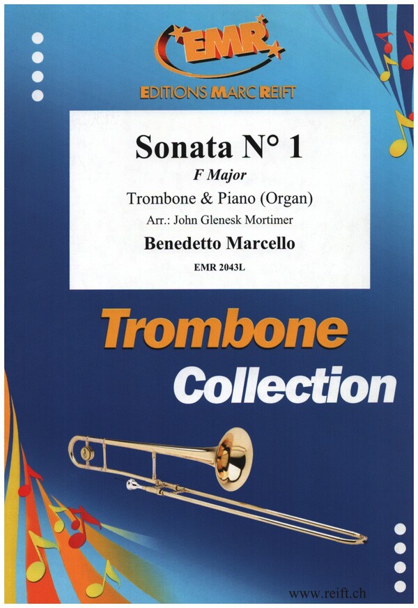 Sonata F major no.1 for trombone&nbsp;&nbsp;and piano (organ)&nbsp;&nbsp;