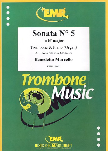 Sonata B flat major no.5&nbsp;&nbsp;for trombone and piano (organ)&nbsp;&nbsp;