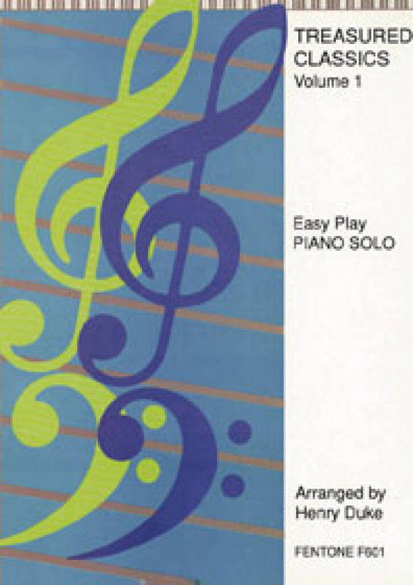 Treasured Classics vol.1&nbsp;&nbsp;for piano solo (easy play)&nbsp;&nbsp;