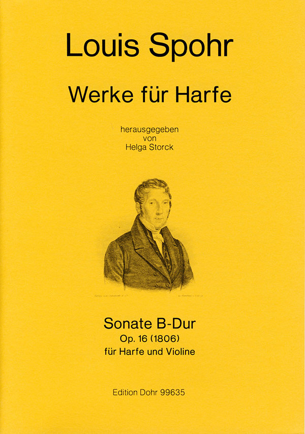 Sonate B-Dur op.16 für Harfe und  Violine (1806)  
