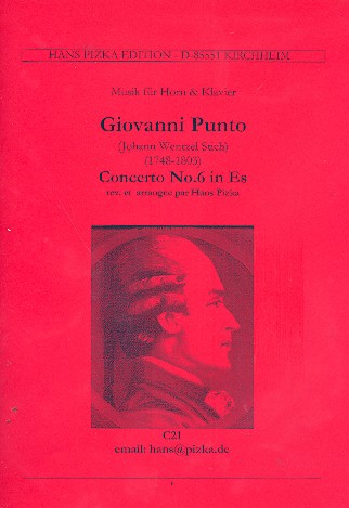 Concerto Es-Dur Nr.6 für Horn und&nbsp;&nbsp;Orchester für Horn und Klavier&nbsp;&nbsp;