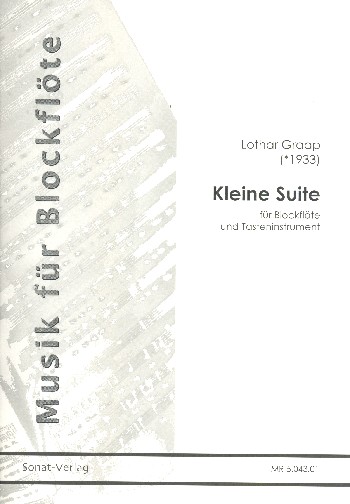 Kleine Suite für Altblockflöte  und Tasteninstrument (Klavier / Orgel /  Cembalo)