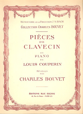 Pièces de clavecin pour clavecin  (piano)  