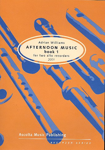 Afternoon Music vol.1&nbsp;&nbsp;for 2 alto recorders&nbsp;&nbsp;score