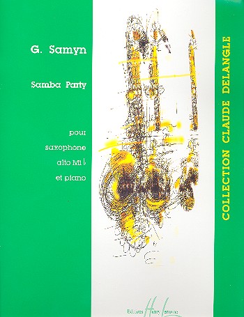Samba Party pour saxophone alto&nbsp;&nbsp;et piano&nbsp;&nbsp;