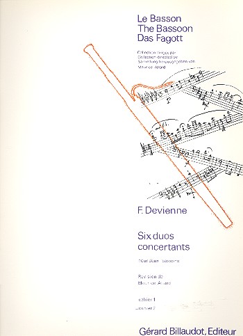 6 duos concertants vol.2 op.3 (4-6)  pour 2 bassons  partition