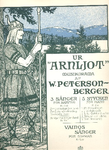 Ur arnljot 5 styken foer piano    