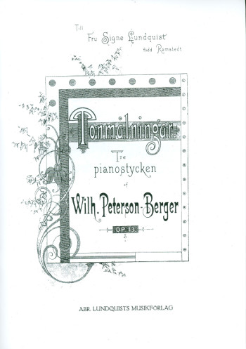 Tonmalingar 3 pianostyken op.13    