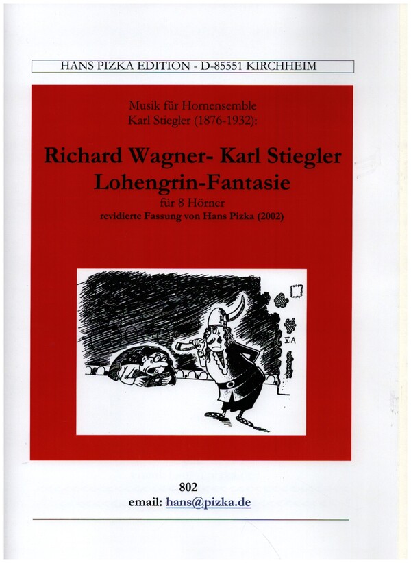 Lohengrin-Fantasie&nbsp;&nbsp;für 8 Hörner&nbsp;&nbsp;Partitur und Stimmen
