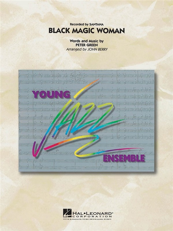 Black magic Woman: for&nbsp;&nbsp;jazz ensemble&nbsp;&nbsp;score and parts