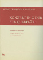 Konzert G-Dur für Flöte,  Streicher und Bc für Flöte  und Klavier