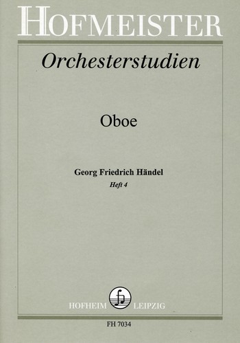 Orchesterstudien Oboe Band 4&nbsp;&nbsp;Oratorien&nbsp;&nbsp;