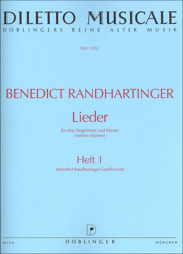 LIEDER BAND 1 FUER MITTLERE  SINGSTIMME UND KLAVIER  
