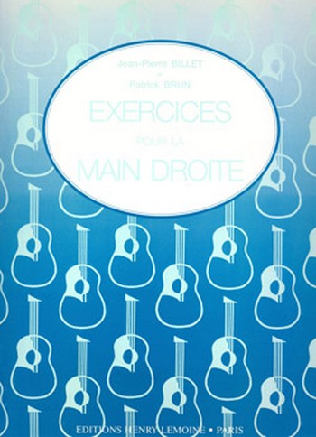 Exercices pour la main droite  pour guitare  