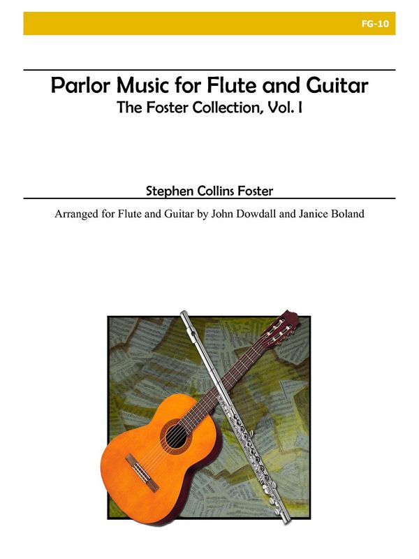 Parlor Music vol.1 for flute and  guitar (incl 3 flute solos)  
