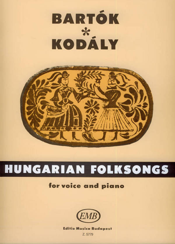 HUNGARIAN FOLKSONGS FOR VOICE AND&nbsp;&nbsp;PIANO (EN/UNG)&nbsp;&nbsp;BUSH, NANCY, ENGL. UEBERSETZUNG