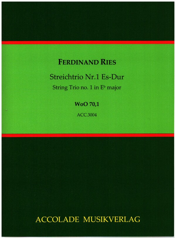 Streichtrio Es-Dur WOO70,1    Partitur+Stimmen