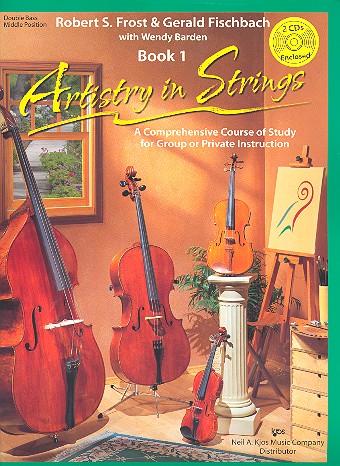 Artistry in Strings vol.1 (+2 CD's)&nbsp;&nbsp;double bass low position&nbsp;&nbsp;