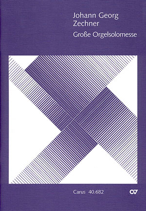 GROSSE ORGELSOLOMESSE FUER  SOLI (SATB), GEM CHOR, ORGEL  UND ORCHESTER,  PARTITUR