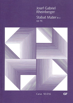 STABAT MATER C-MOLL OP.16&nbsp;&nbsp;FUER SOLI (STB), CHOR UND&nbsp;&nbsp;ORCHESTER,  PARTITUR (DT/EN)