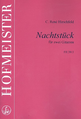 Nachtstück für 2 Gitarren  Spielpartitur  