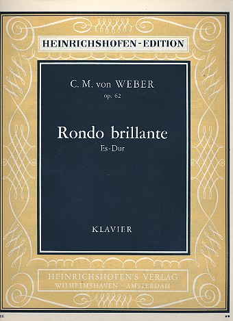 Rondo brillante Es-Dur op.62&nbsp;&nbsp;für Klavier&nbsp;&nbsp;