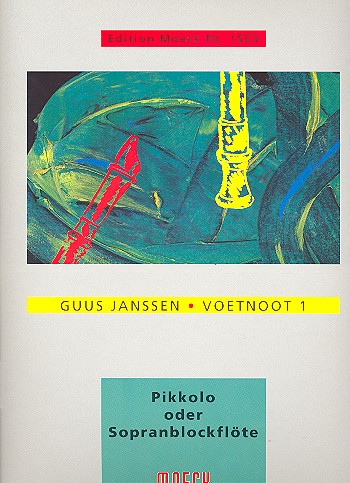 Voetnoot 1   für Pikkolo oder Sopranblockflöte  