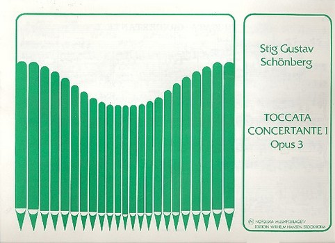 Toccata concertante op.3&nbsp;&nbsp;für Orgel&nbsp;&nbsp;