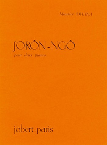 SORON-NGO POUR 2 PIANOS&nbsp;&nbsp;&nbsp;&nbsp;