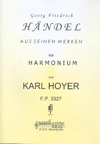 Händel Aus seinen Werken  für Harmonium  