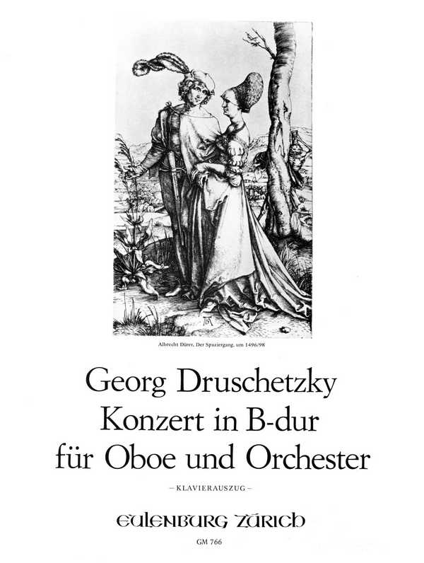 Konzert B-Dur für Oboe und Orchester  für Oboe und Klavier  