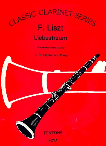 Liebestraum  for clarinet and piano  