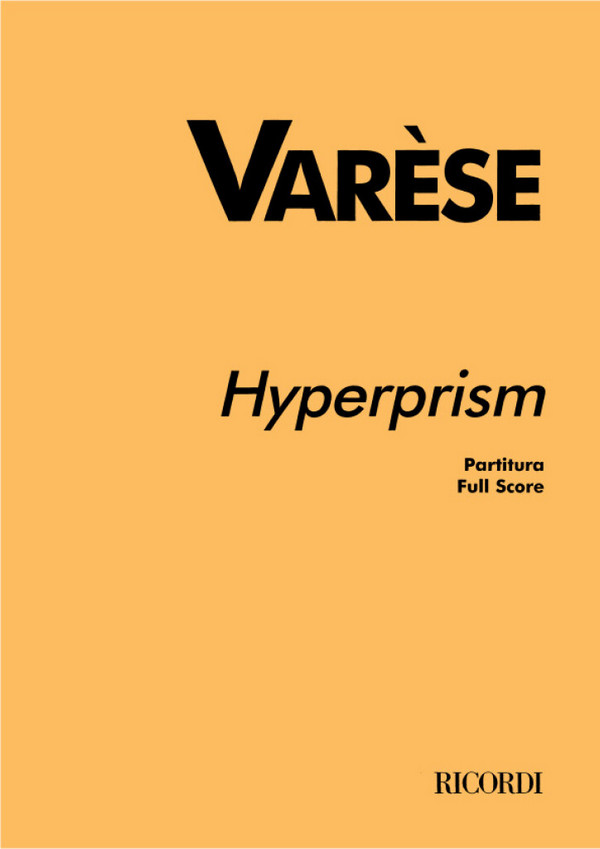 Hyperprism für 9 Bläser&nbsp;&nbsp;und Percussion (9 Spieler)&nbsp;&nbsp;Partitur