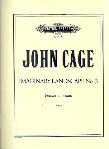 Imaginary Landscape no.3  for percussion sextet  Score