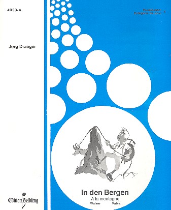 In den Bergen Walzer für Akkordeon  (mit 2. Stimme)  