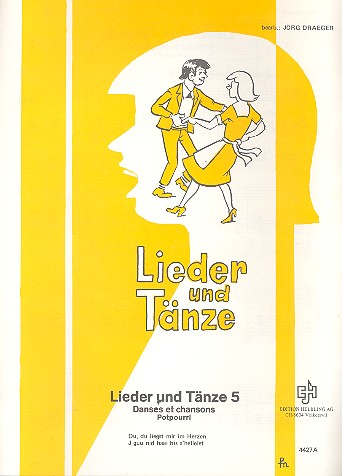 Lieder und Tänze Band 5&nbsp;&nbsp;für Akkrodeon (mit 2. Stimme)&nbsp;&nbsp;