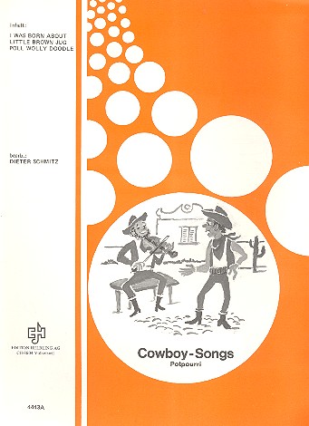 Cowboy-Songs Potpourri für&nbsp;&nbsp;Akkordeon (+2. Stimme)&nbsp;&nbsp;