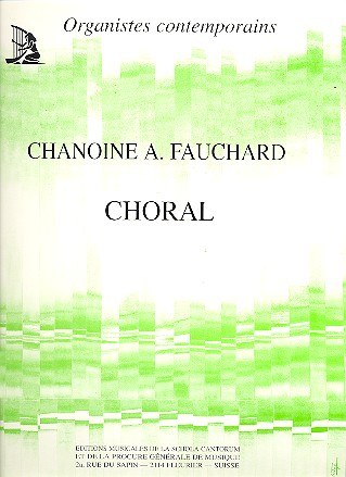 Choral  pour orgue  