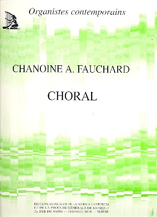 Choral  pour orgue  