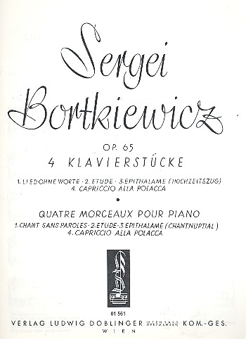 4 klavierstücke op.65  verlagskopie  