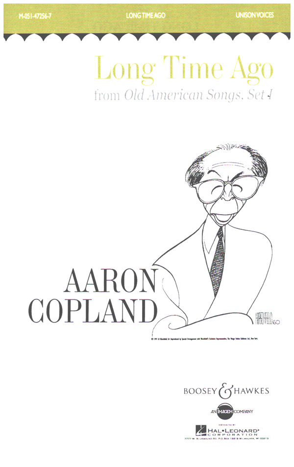 Old American Songs I&nbsp;&nbsp;für Chor unisono&nbsp;&nbsp;Chorpartitur