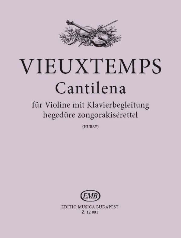 Cantilena&nbsp;&nbsp;für Violine und Klavier&nbsp;&nbsp;