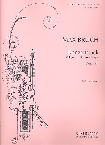 Konzertstück op.84  für Violine und Klavier  