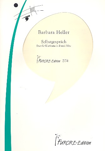 Selbstgespräch Dduo  für Klarinette und Flöte  Spielpartitur
