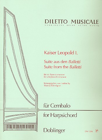 Suite aus den Balletti&nbsp;&nbsp;für ein Tasteninstrument&nbsp;&nbsp;
