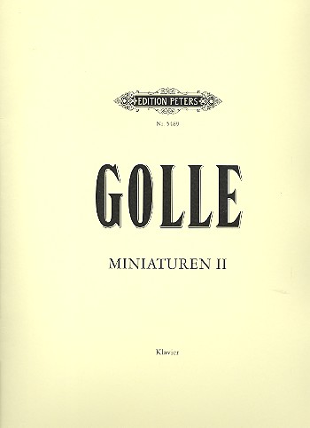 Miniaturen Band 2  für Klavier  