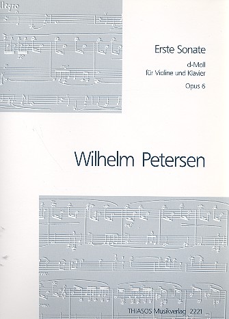 Sonate d-Moll Nr.1 op.6  für Violine und Klavier  