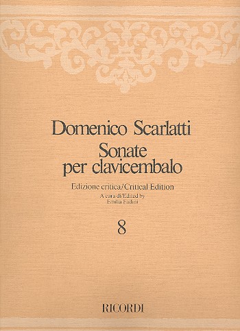 Sonate per clavicembalo vol.8&nbsp;&nbsp;&nbsp;&nbsp;