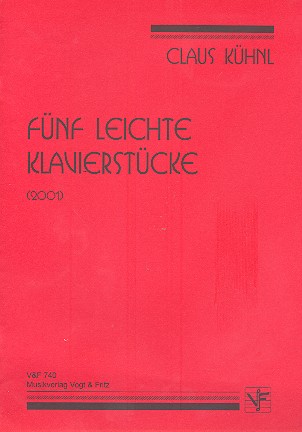 5 kleine Klavierstücke  (2001)  